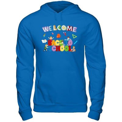 Welcome Back To School-T-Shirt & Hoodie-Pullover Hoodie-Royal