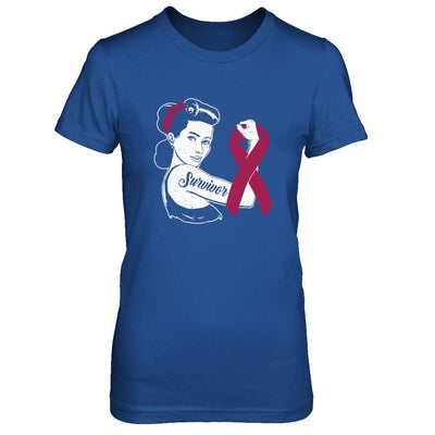 We Can Cure It Multiple Myeloma Awareness Survivor-T-Shirt & Hoodie-Women's T-Shirt-Royal