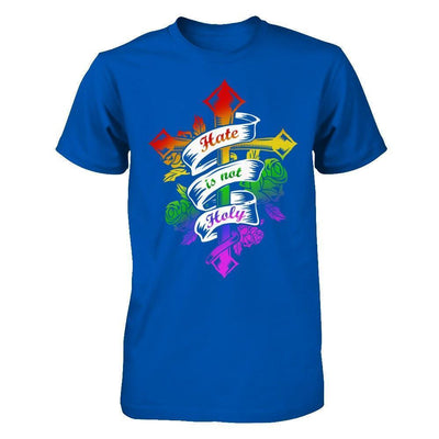 Hate Is Not Holy-T-Shirt & Hoodie-Premium T-Shirt-Royal