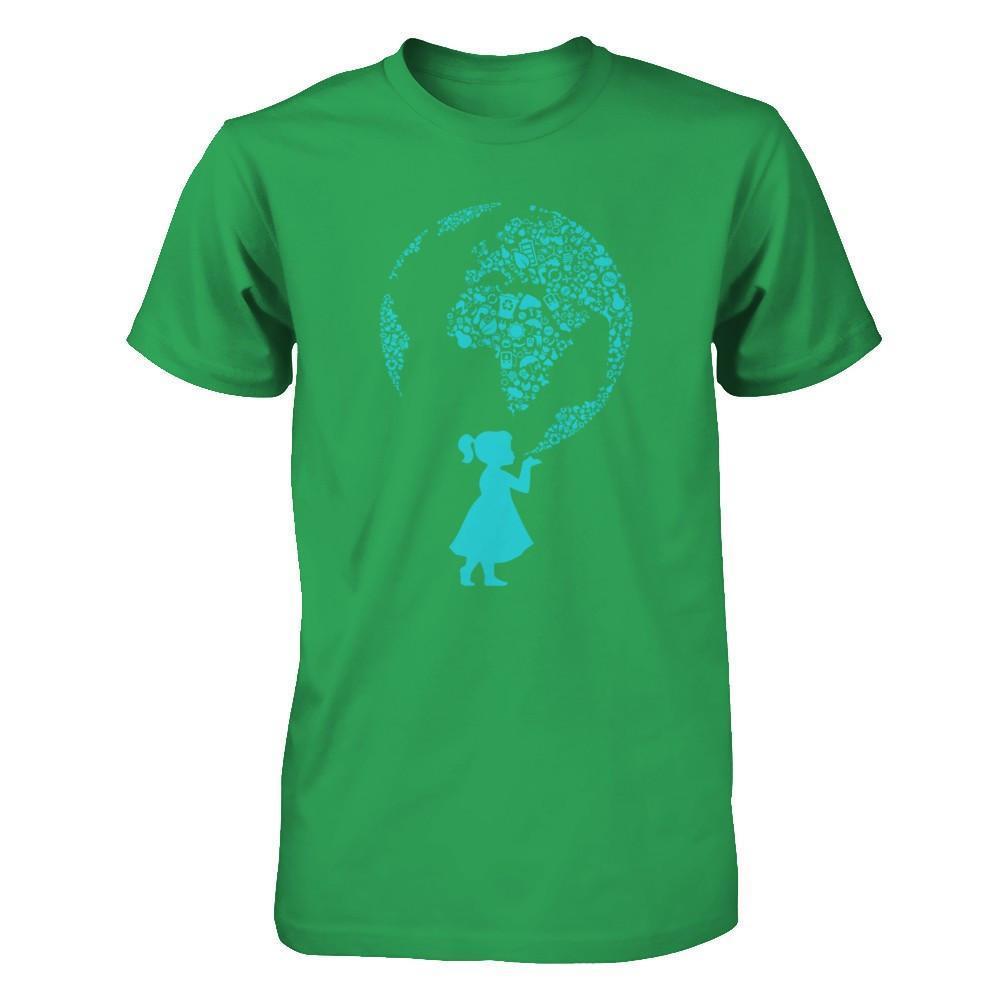 Save Mother Earth Day 2018-T-Shirt & Hoodie-Premium T-Shirt-Kelly Green