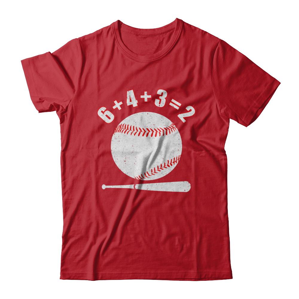 6 4 3 2 Play Baseball-T-Shirt & Hoodie-