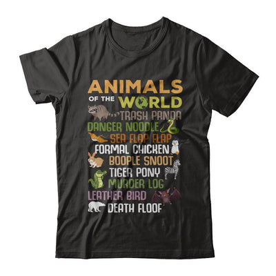 Funny Animals of The World-T-Shirt & Hoodie-Premium T-Shirt-Black