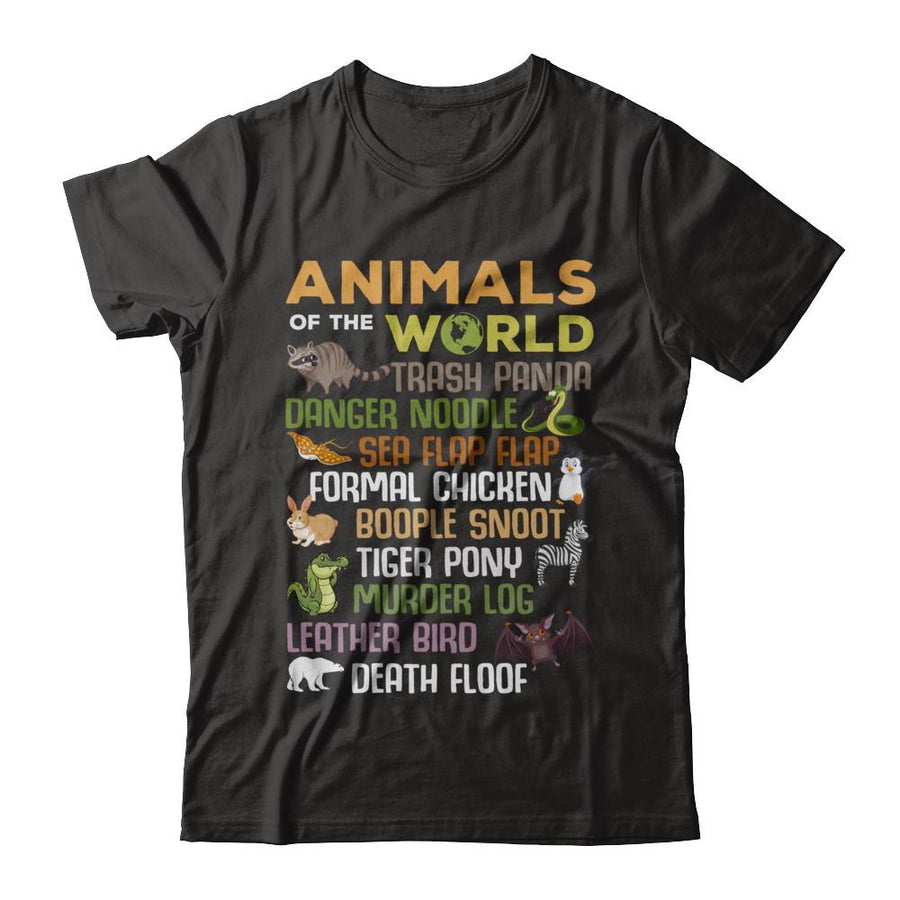 Funny Animals of The World-T-Shirt & Hoodie-Premium T-Shirt-Black