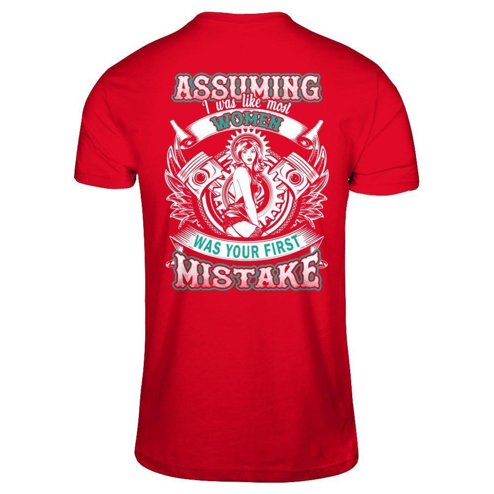 Assuming I Was Like Most Women Was Your First Mistake-T-Shirt & Hoodie-Premium T-Shirt-Red