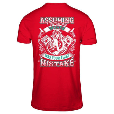 Assuming I Was Like Most Women Was Your First Mistake-T-Shirt & Hoodie-Premium T-Shirt-Red