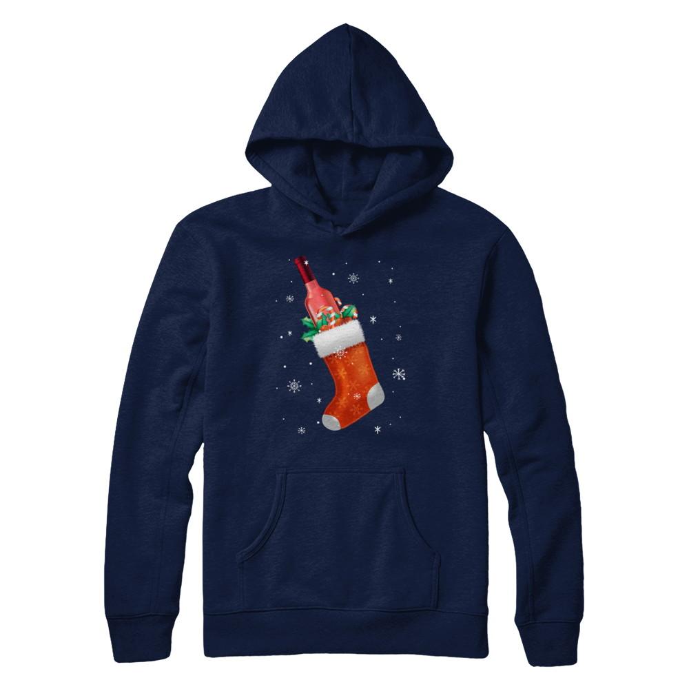 Best Gift Christmas For Winer Drinking Wine Lover-T-Shirt & Sweatshirt-Pullover Hoodie-Navy