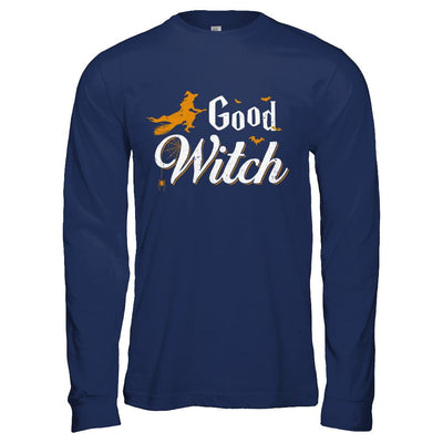 Good Witch Halloween-T-Shirt & Hoodie-Long Sleeve T-Shirt-Navy