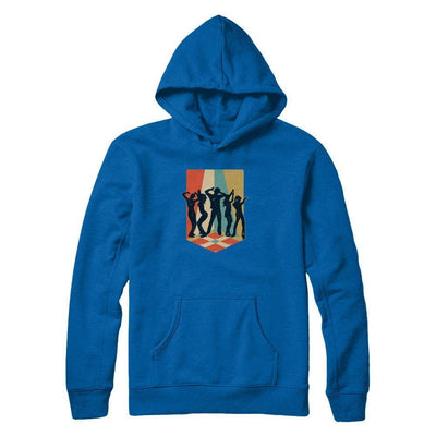 Classic Vintage Retro Style Dance Music-T-Shirt & Tank Top-Pullover Hoodie-Royal