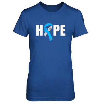 Hope Cure Fight T1D T2D Diabetic Diabetes Warrior-T-Shirt & Hoodie-Women's T-Shirt-Royal