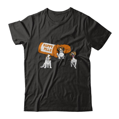 Beagles Happy Pills-T-Shirt & Hoodie-Premium T-Shirt-Black