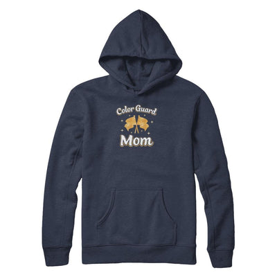 Mothers Day Gifts For Color Guard Mom-T-Shirt & Tank Top-Pullover Hoodie-Navy