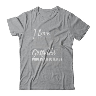 Parkinson's Disease Awareness Support Grey Girlfriend Boyfriend-T-Shirt & Hoodie-Classic T-Shirt-Sport Grey