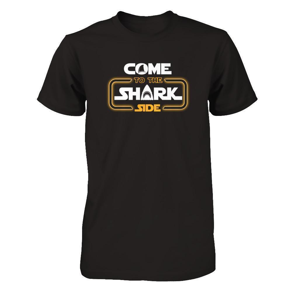 Come To The Shark Side-T-Shirt & Tank Top-Premium T-Shirt-Black