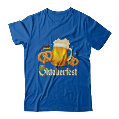 Oktoberfest Beer Pretzel Lederhosen Germany-T-Shirt & Hoodie-Premium T-Shirt-Royal