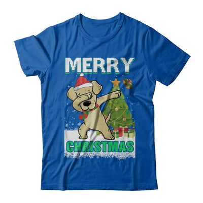 Cute Labrador Claus Merry Christmas Ugly Sweater-T-Shirt & Sweatshirt-Premium T-Shirt-Royal