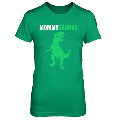 Mommysarus Funny Dinosaur First Time Mom Mothers Day-T-Shirt & Hoodie-Women's T-Shirt-Irish Green