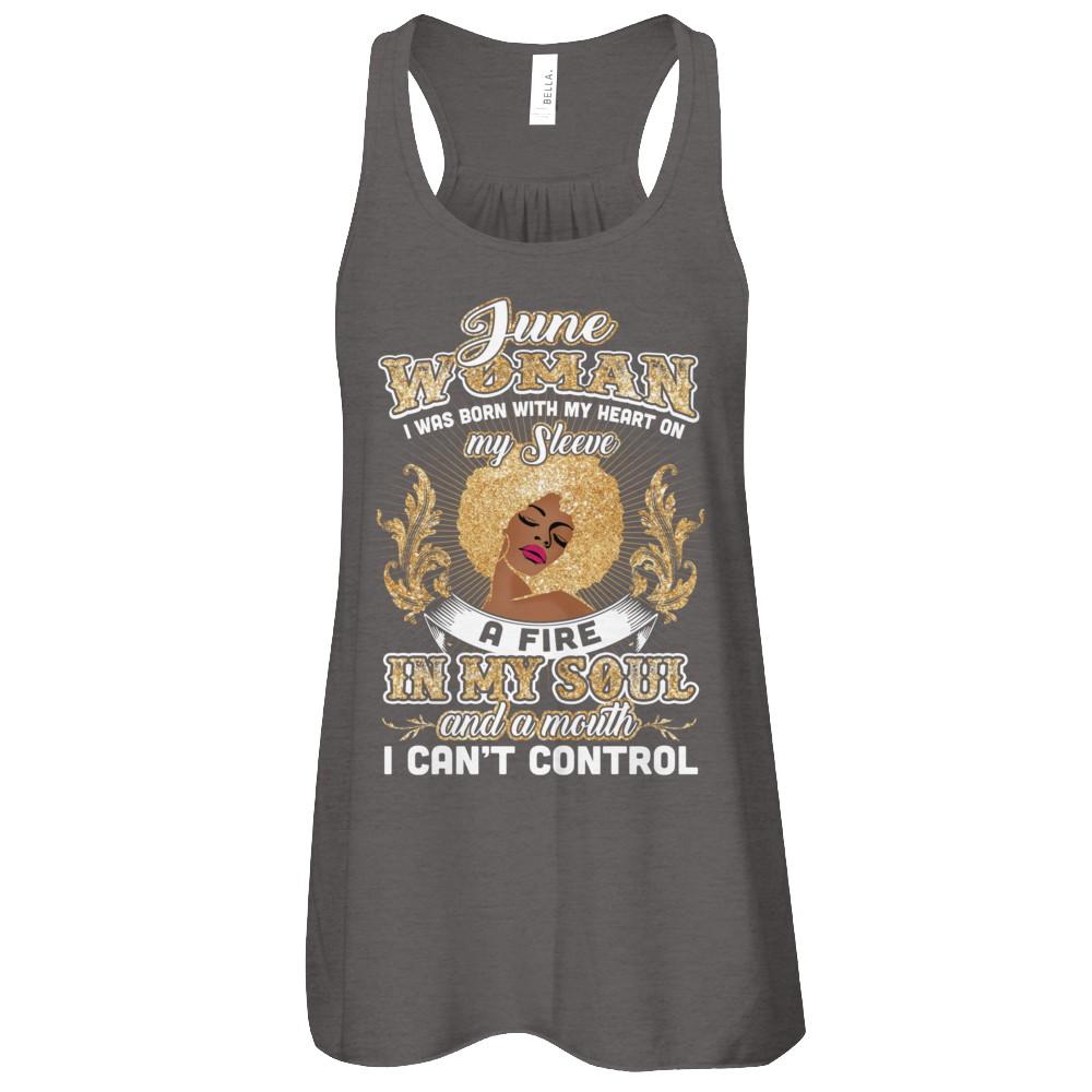 I'm A June Woman Funny Birthday-T-Shirt & Tank Top-