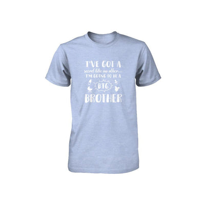Secret Like No Other I'm Going To Be A Big Brother Youth-Youth Shirt-Youth T-Shirt-Blue Triblend