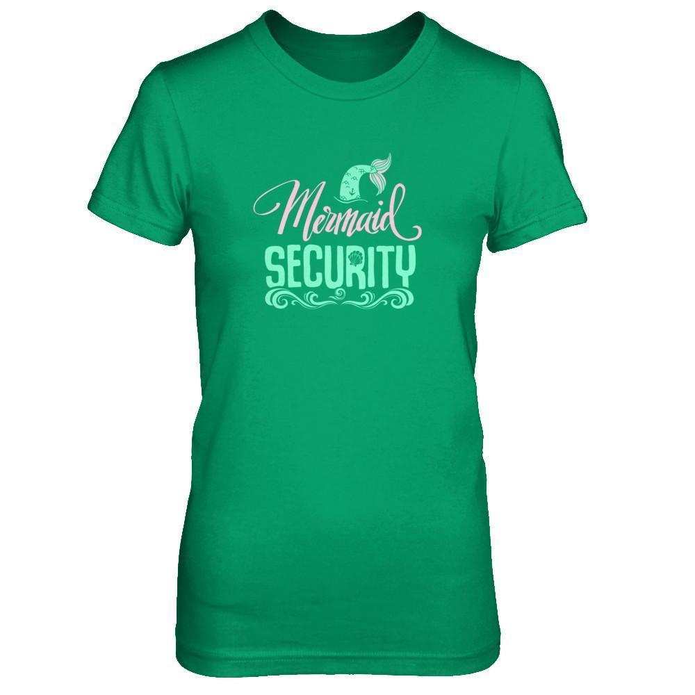 Mermaid Security-T-Shirt & Tank Top-Women's T-Shirt-Irish Green