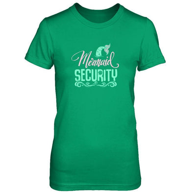 Mermaid Security-T-Shirt & Tank Top-Women's T-Shirt-Irish Green