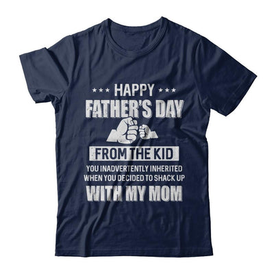 Happy Father's Day From The Kid You Inadvertently Daddy-T-Shirt & Hoodie-Classic T-Shirt-Navy