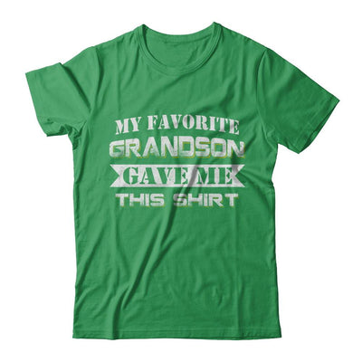 My Favorite Grandson Gave Me This-T-Shirt & Hoodie-Premium T-Shirt-Kelly Green