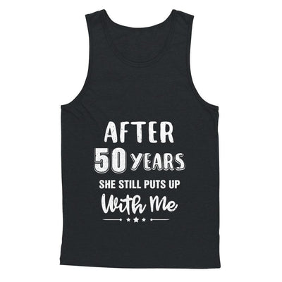 50Th Wedding Anniversary Funny Husband Gift-T-Shirt & Hoodie-Unisex Tank-Black