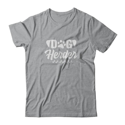 Dog Herder Funny Herding Dogs Gift-T-Shirt & Tank Top-Classic T-Shirt-Sport Grey