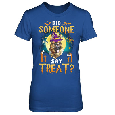 Did Someone Say Treat German Shepherds Halloween Costume-T-Shirt & Hoodie-Women's T-Shirt-Royal