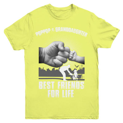 Poppop And Granddaughter Best Friends For Life Youth-Youth Shirt-Youth T-Shirt-Daisy