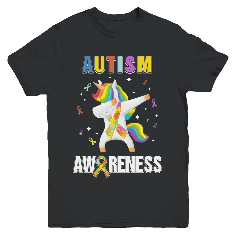Inspirational Autism Awareness Unicorn Support Youth