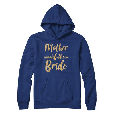 Mother Of The Bride Mothers Day-T-Shirt & Hoodie-Pullover Hoodie-Deep Royal
