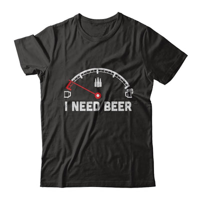 Funny Saying Cars I Need Beer-T-Shirt & Hoodie-Classic T-Shirt-Black