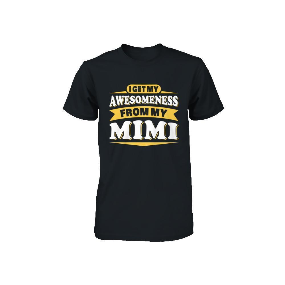 I Get My Awesomeness From My Mimi Youth-Youth Shirt-Toddler T-Shirt-Black