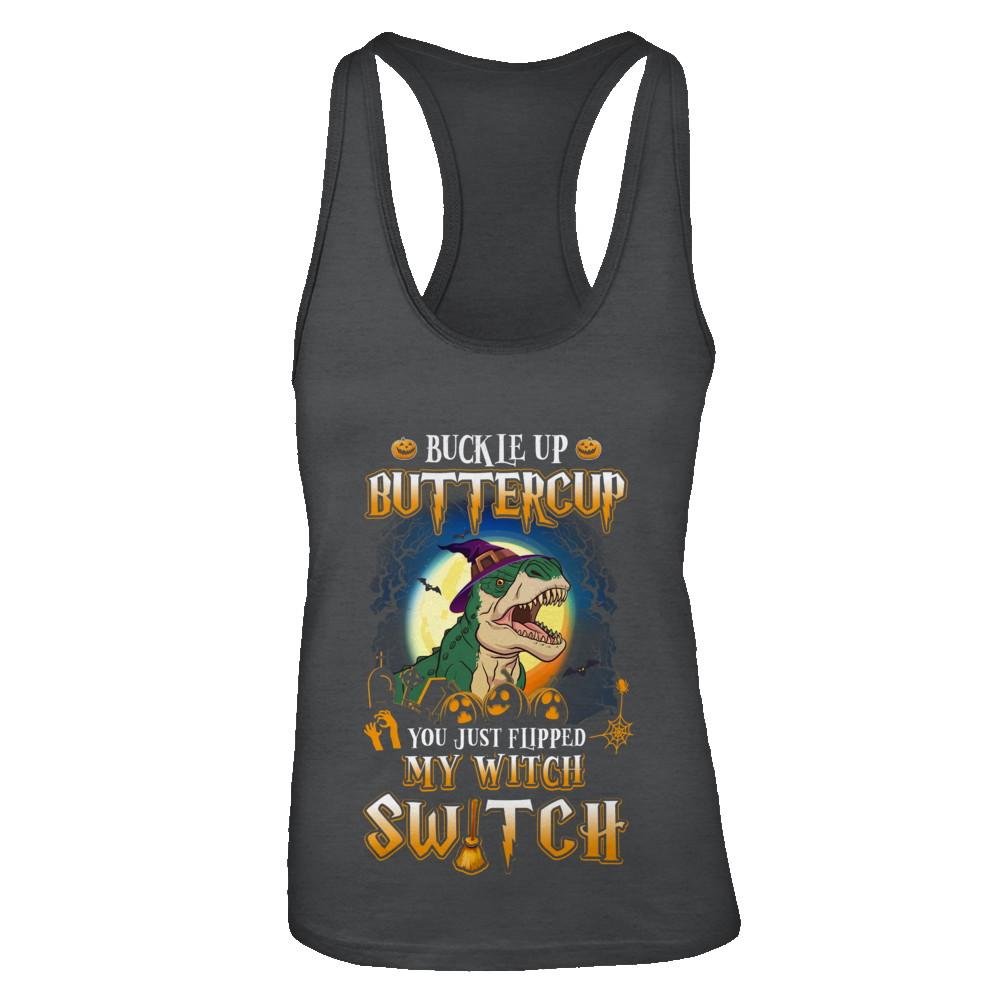 Buckle Up Buttercup Halloween Witch Dinosaur Costume