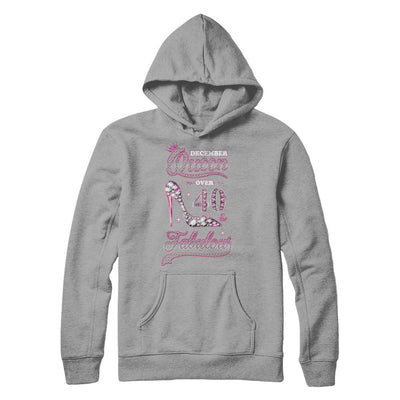 December Queen 40 And Fabulous 1981 40th Years Old Birthday-T-Shirt & Hoodie-Pullover Hoodie-Light Steel