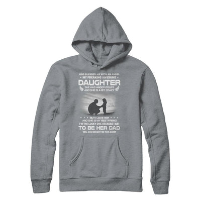 Fathers Day My Freaking Awesome Daughter Bought Me This-T-Shirt & Hoodie-Pullover Hoodie-Light Steel