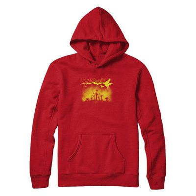 Happy Hallowine Funny Halloween Wine Drinkers 2017-T-Shirt & Tank Top-Pullover Hoodie-Red