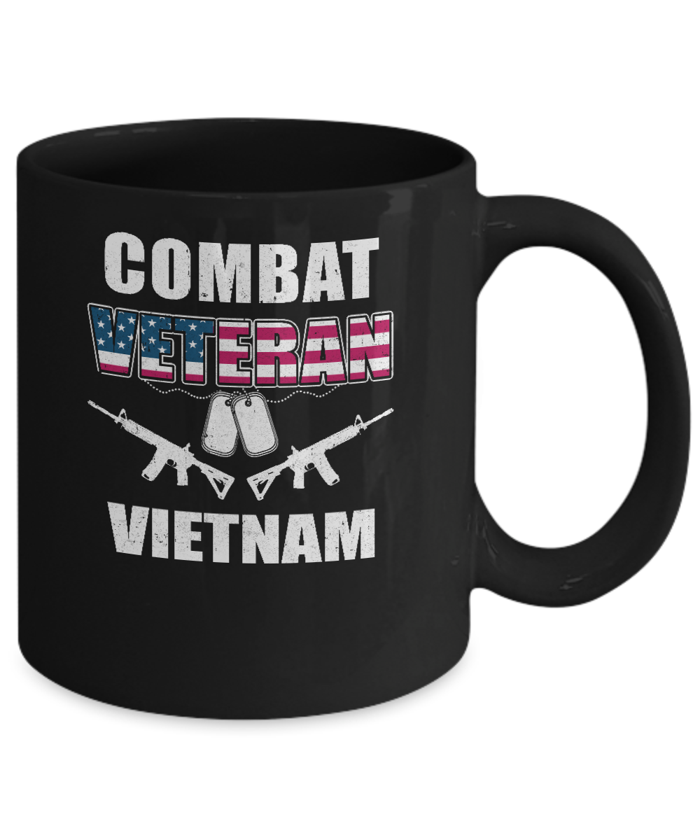 Combat Veteran Vietnam Mug