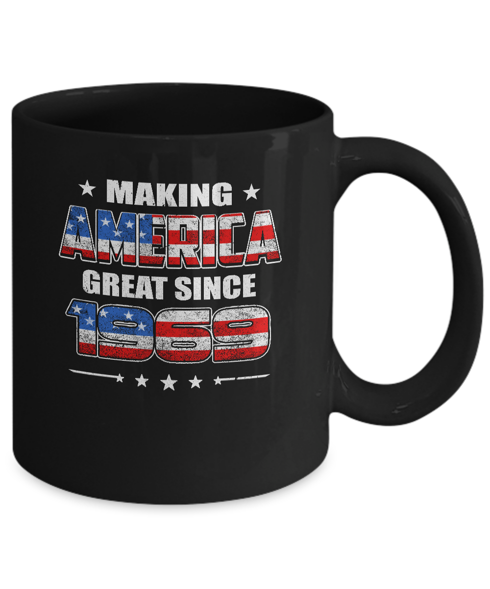 Making America Great Since 1969 52th Birthday Mug-Coffee Mug-11oz Mug-Black