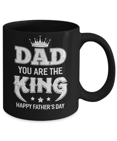 Dad You Are The Queen Happy Fathers Day Gift Mug-Coffee Mug-11oz Mug-Black