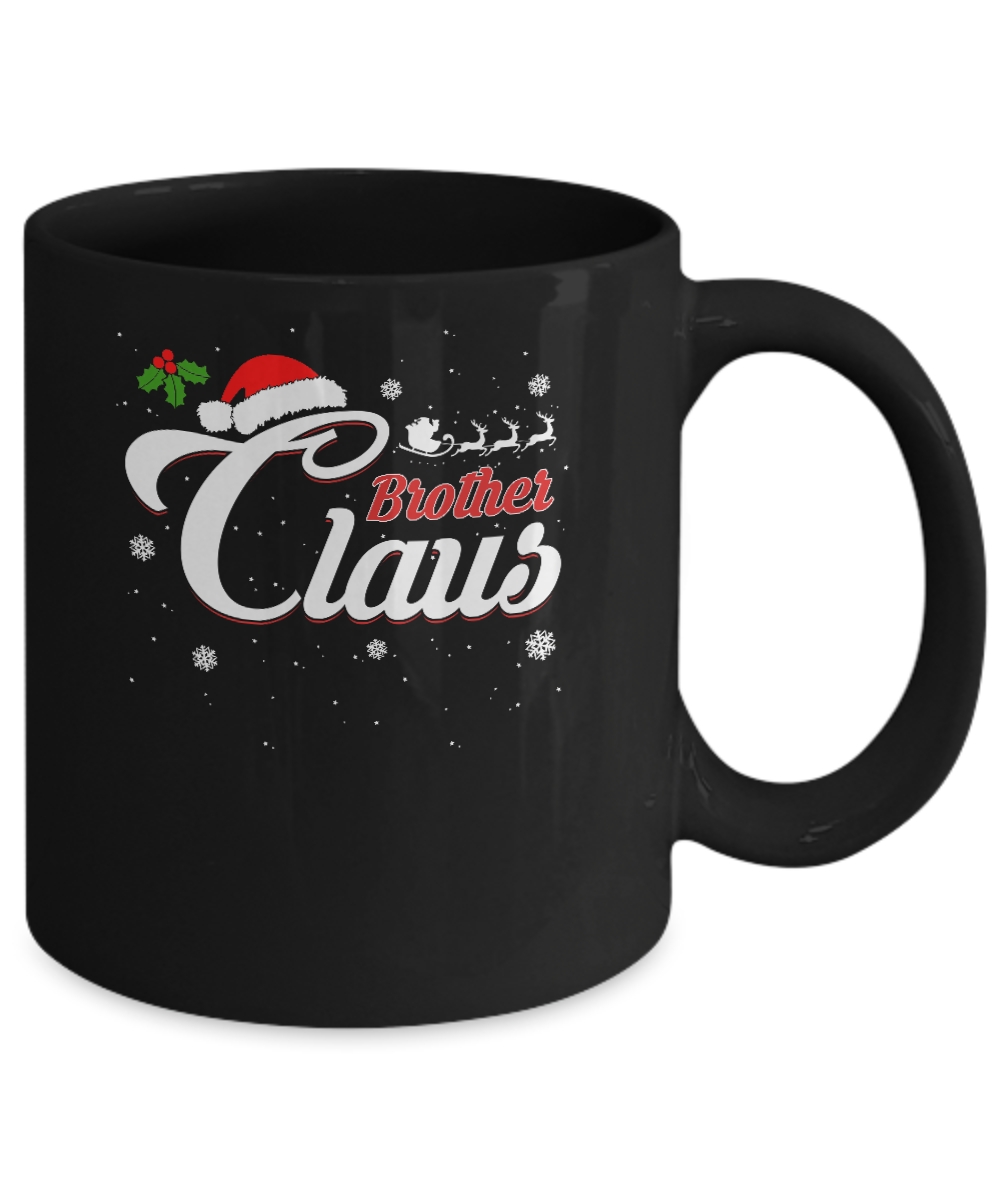 Matching Family Christmas Brother Claus Mug-Coffee Mug-11oz Mug-Black