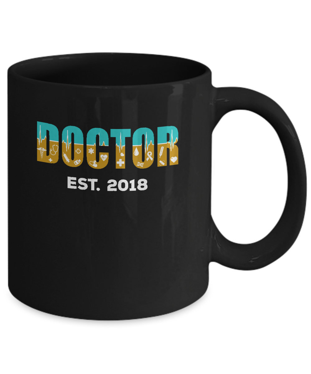 Medical School Graduation Doctor 2018 Mug-Coffee Mug-11oz Mug-Black