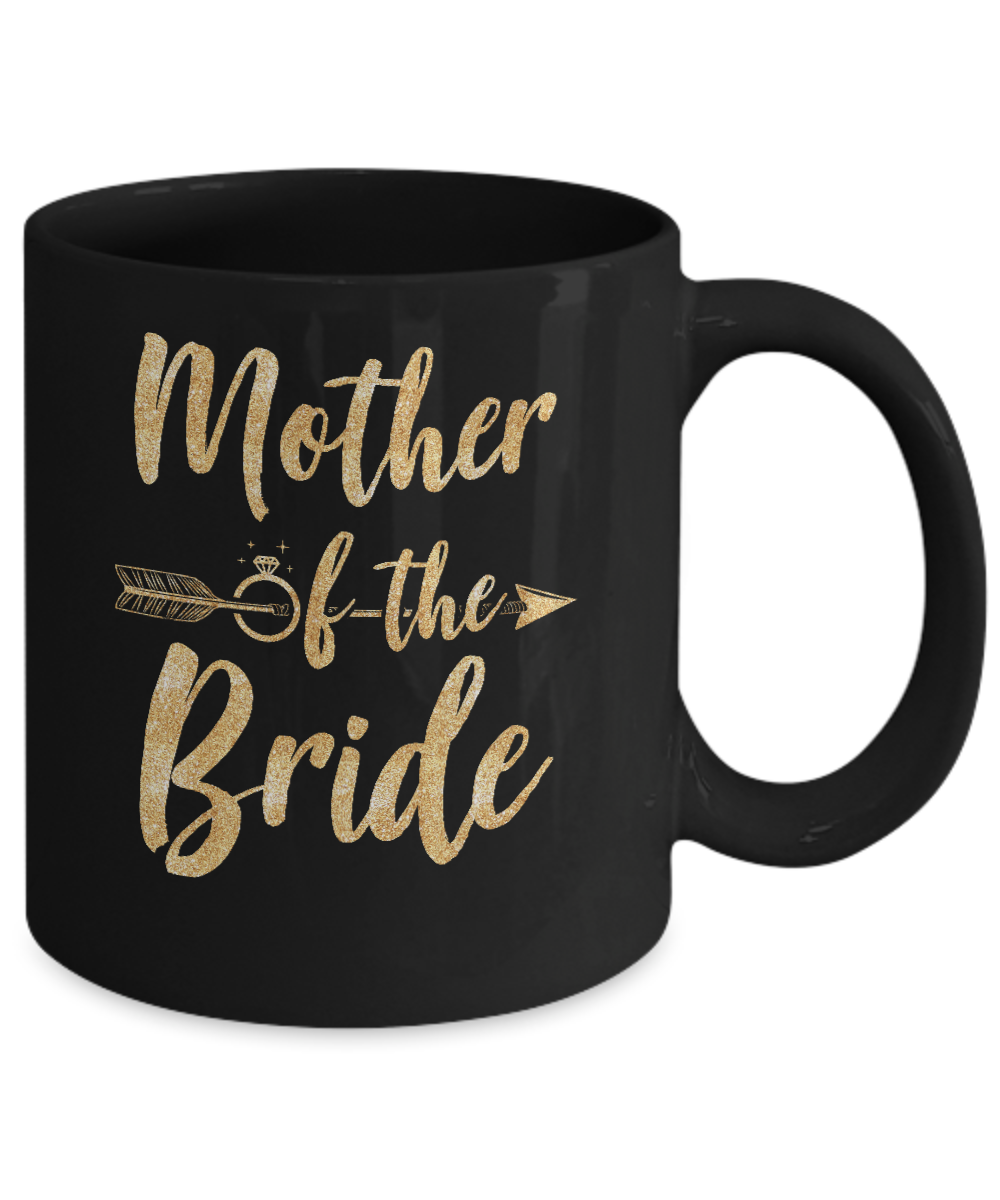 Mother Of The Bride Mothers Day Mug-Coffee Mug-11oz Mug-Black