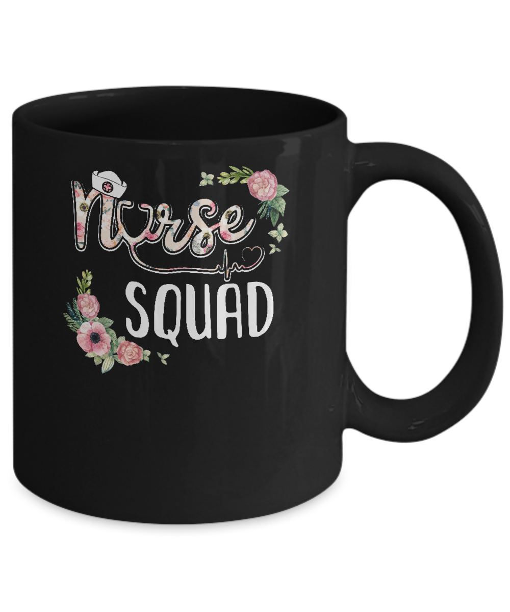 Nursing Student Squad Nurse Gifts Mug-Coffee Mug-11oz Mug-Black