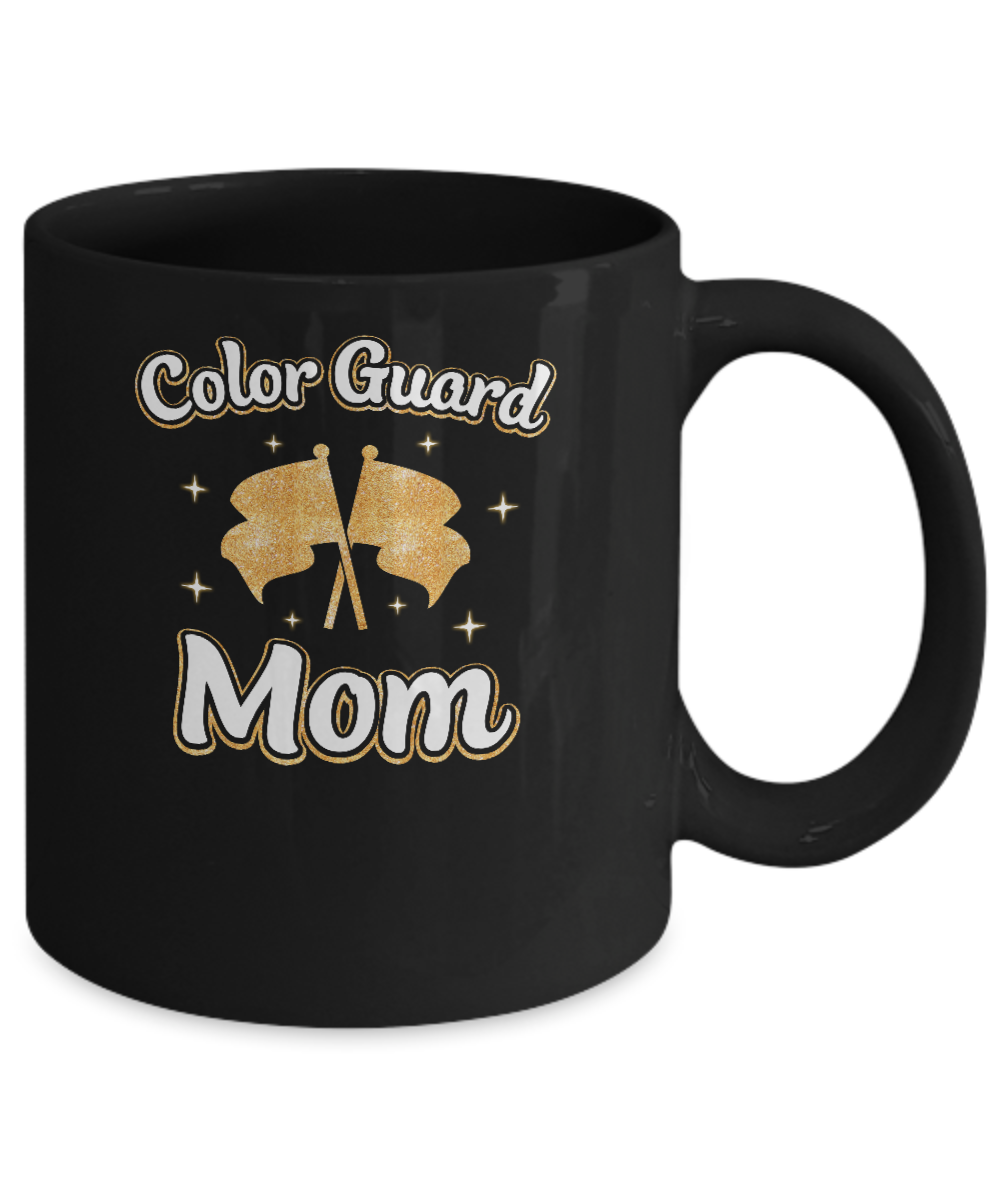 Mothers Day Gifts For Color Guard Mom Mug-Coffee Mug-11oz Mug-Black