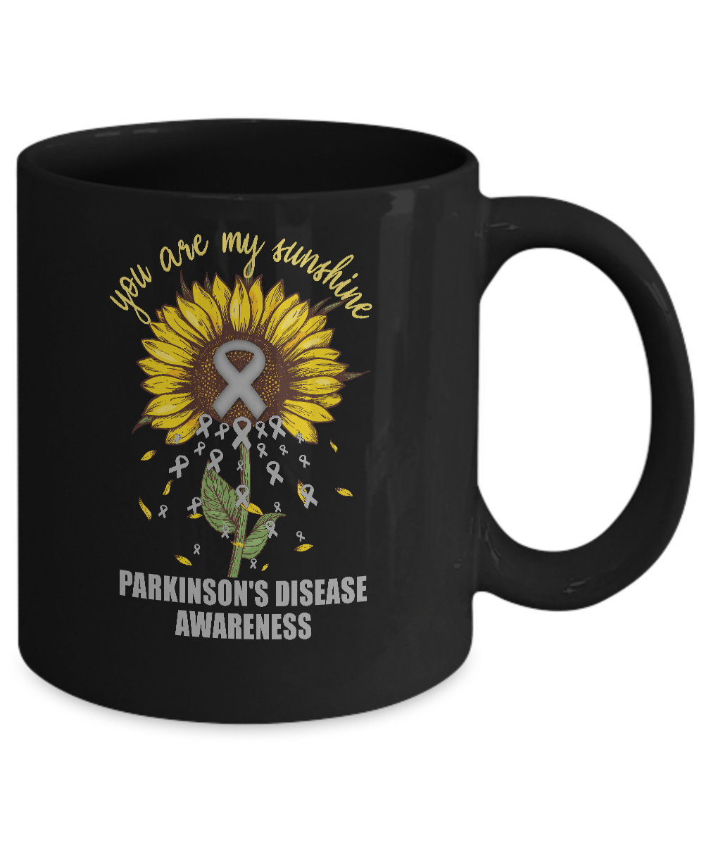 You Are My Sunshine Parkinson's Disease Awareness Mug-Coffee Mug-11oz Mug-Black