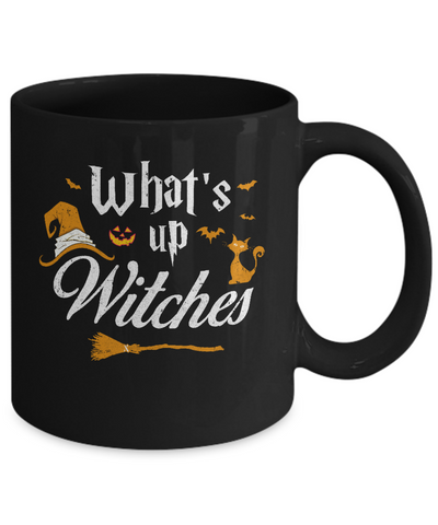What's Up Witches Mug-Coffee Mug-11oz Mug-Black
