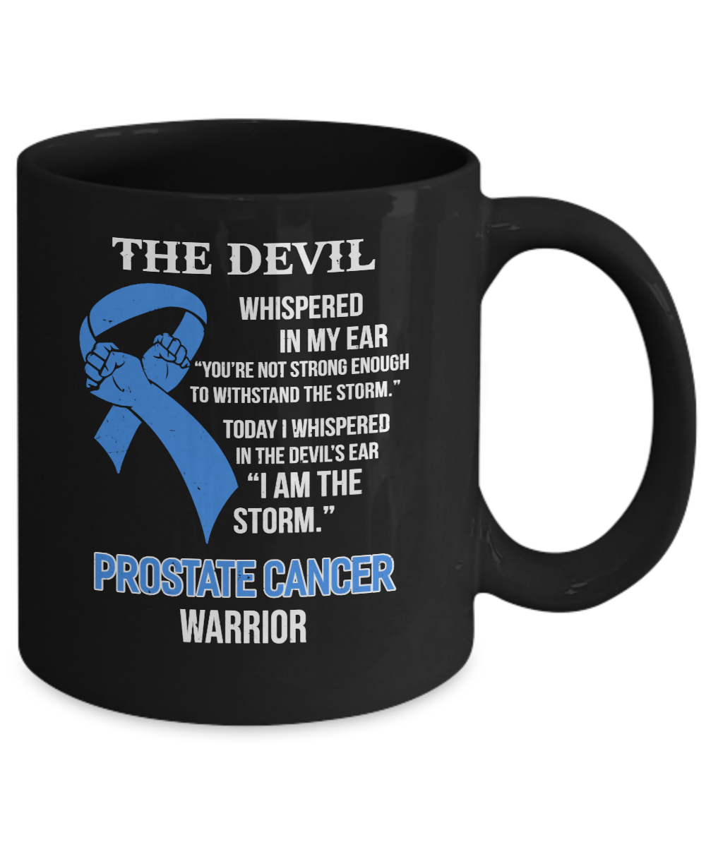 I Am The Storm Support Prostate Cancer Awareness Mug-Coffee Mug-11oz Mug-Black