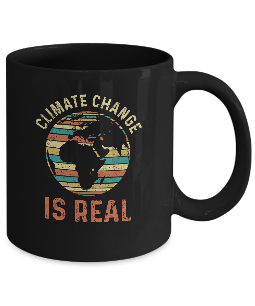 Climate Change Is Real Environmental Concerned Mug-Coffee Mug-11oz Mug-Black
